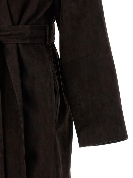 25FW 더로우 트렌치 코트 10305L269DBR Brown - THE ROW