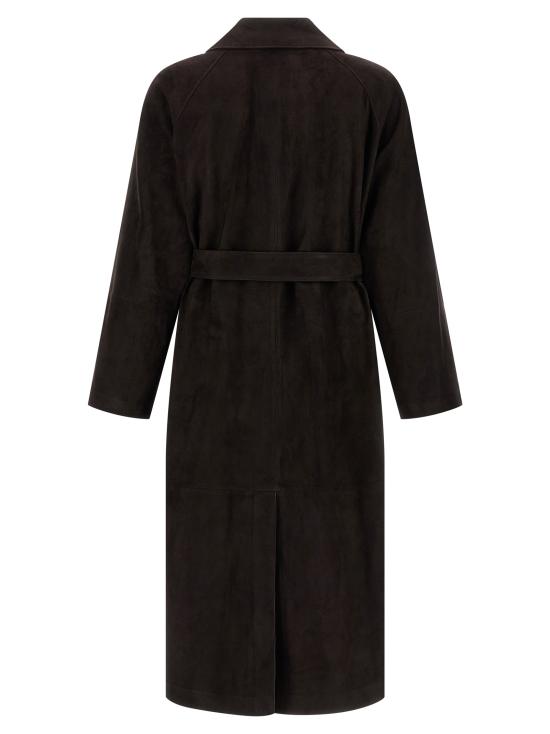 25FW 더로우 트렌치 코트 10305L269DBR Brown - THE ROW