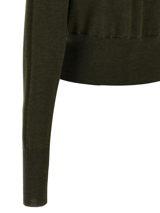 25FW 비비안웨스트우드 BEA 베아 크롭 가디건 1803002UY0006D404 Brown - VIVIENNE WESTWOOD