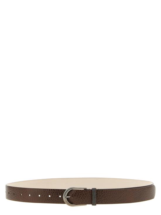 26SS 브루넬로 쿠치넬리 레귤러 벨트 M0JUMC31GC7891 Brown