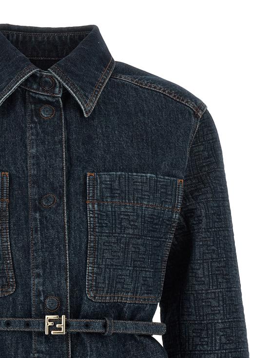 26SS 펜디 데님 자켓 FLF677AW82F1UKI Blue - FENDI