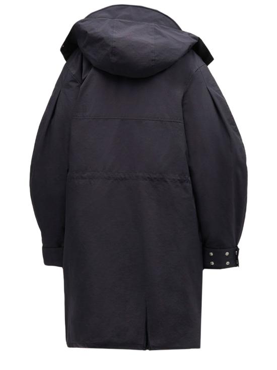 25FW 가니 오버사이즈 3중 레이어 파카 코트 W1012 252 CHARCOAL - GANNI