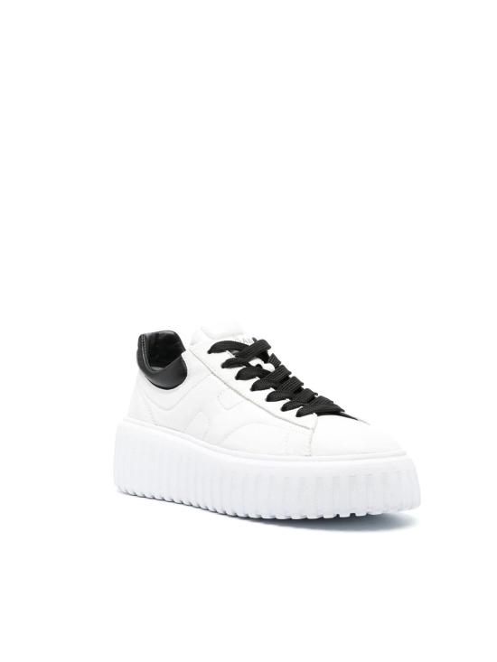 26SS 호간 H-스트라이프 스니커즈 HXW6450FC60LE900001 White - HOGAN
