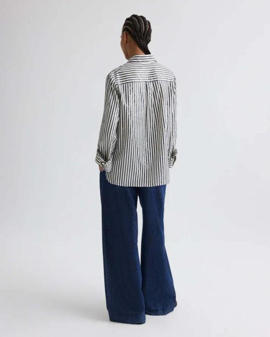  티더블유피 데님 팬츠 타운십 허드슨 스트리트 팬트 다크 스톤 - TWP