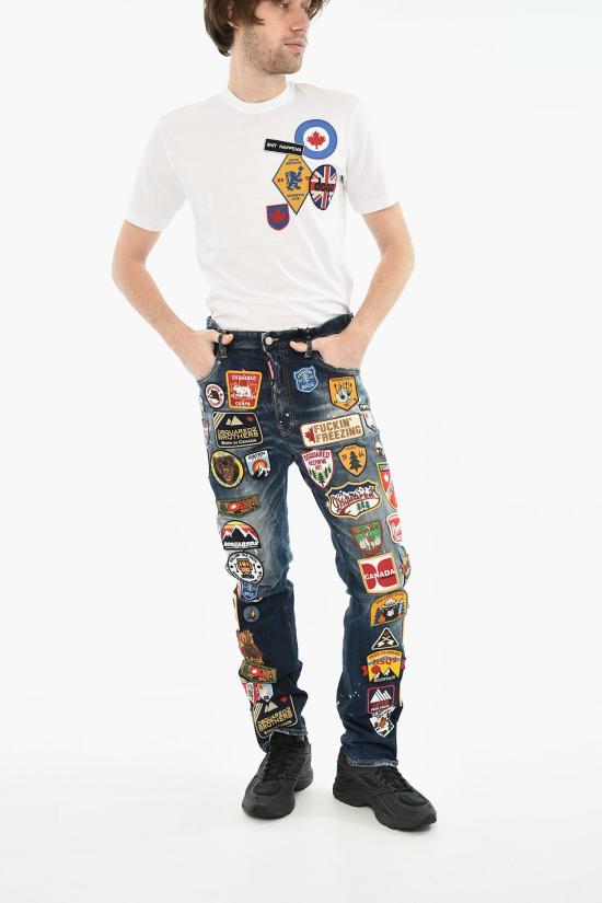  디스퀘어드2 데님 팬츠 S71LB1304S30664470 Blue - DSQUARED2