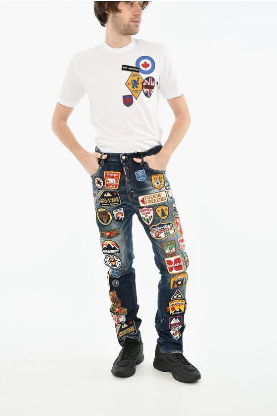  디스퀘어드2 데님 팬츠 S71LB1304S30664470 Blue - DSQUARED2