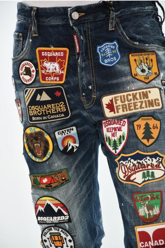  디스퀘어드2 데님 팬츠 S71LB1304S30664470 Blue - DSQUARED2