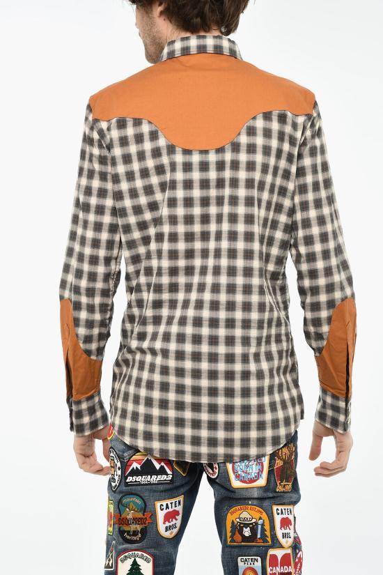  디스퀘어드2 긴팔 셔츠 S74DM0744 S60560 001F Multicolor - DSQUARED2