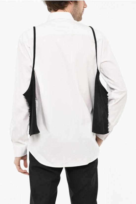  디스퀘어드2 긴팔 셔츠 S71DM0662 S36275 100 White - DSQUARED2