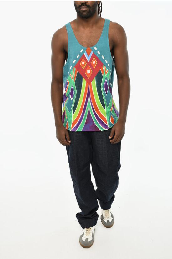  디스퀘어드2 민소매 티셔츠 S71NL0074 S24544 001S Multicolor - DSQUARED2