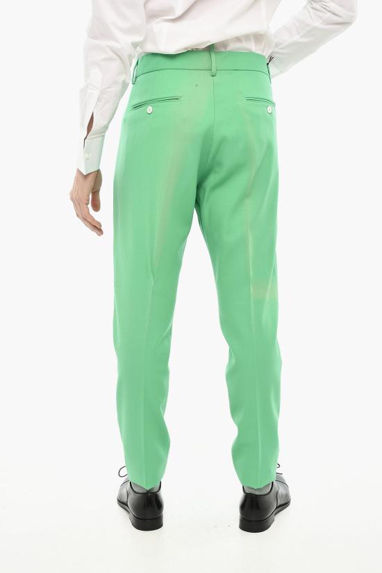  디스퀘어드2 스트레이트 팬츠 S71KB0535 S76497 666 Green - DSQUARED2