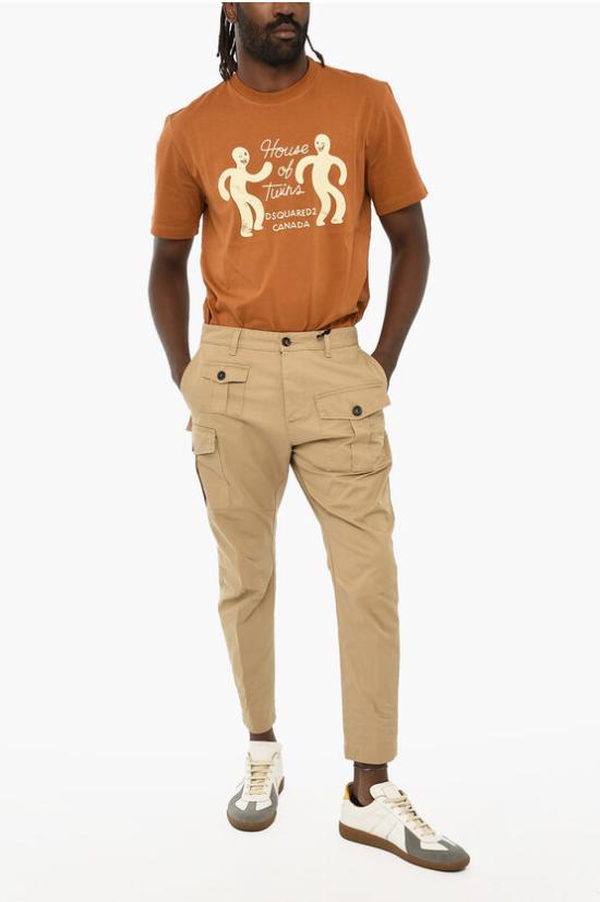  디스퀘어드2 카고 팬츠 S74KB0382 S41794 114 Beige - DSQUARED2
