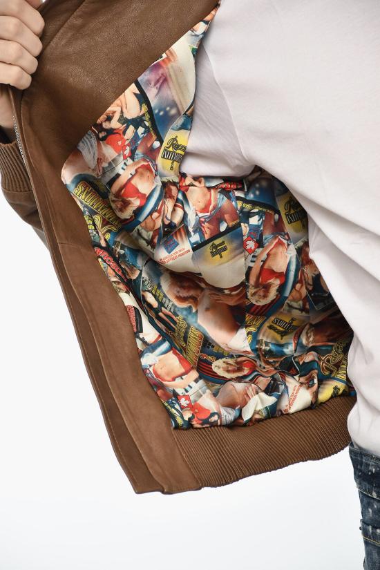  디스퀘어드2 가죽 자켓 S71AN0520 D07006 143 Green - DSQUARED2