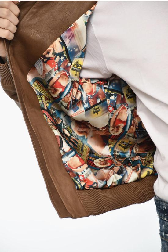  디스퀘어드2 가죽 자켓 S71AN0520 D07006 143 Green - DSQUARED2