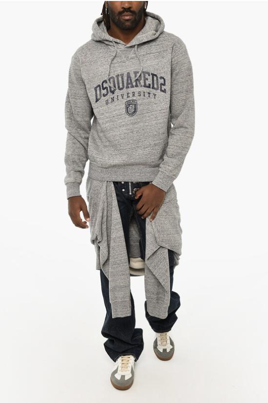  디스퀘어드2 후드 티셔츠 S74GU0744 S25477 860M Gray - DSQUARED2