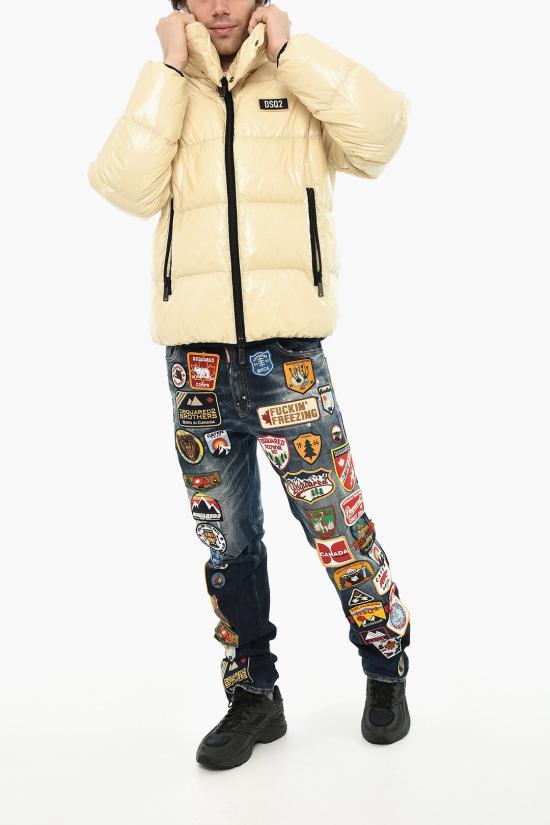  디스퀘어드2 숏패딩 S74AM1533 S54056 101 White - DSQUARED2