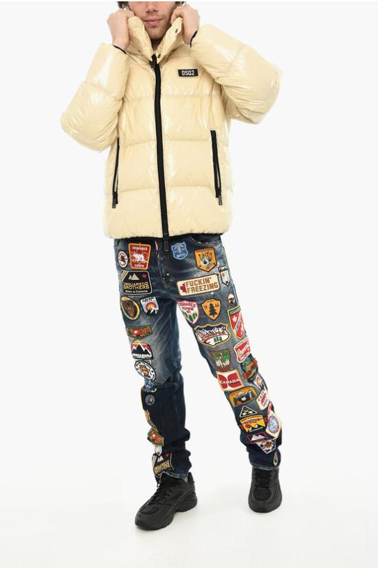  디스퀘어드2 숏패딩 S74AM1533 S54056 101 White - DSQUARED2