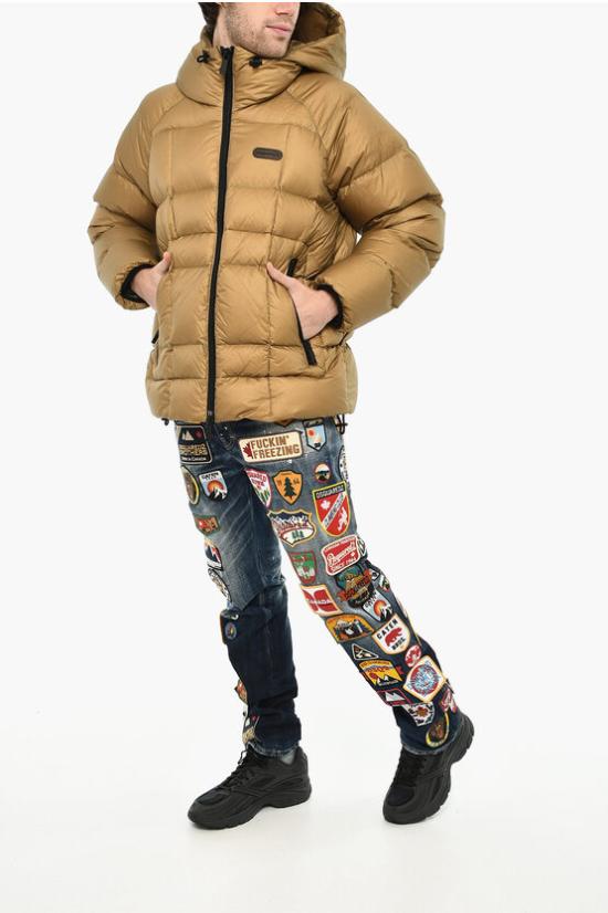  디스퀘어드2 자켓 S74AM1531 S54056 132 Brown - DSQUARED2