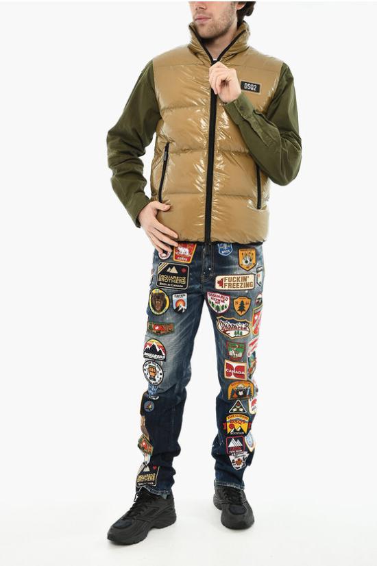  디스퀘어드2 패딩 조끼 S74FB0317 S54056 132 Brown - DSQUARED2