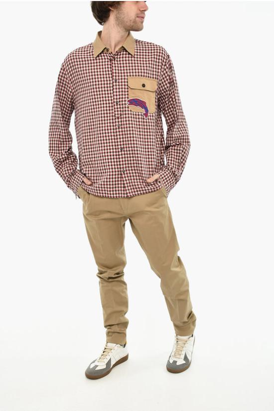  디스퀘어드2 긴팔 셔츠 S74DM0843 D35068 003F Multicolor - DSQUARED2