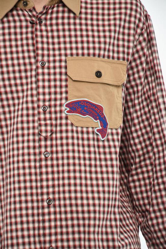  디스퀘어드2 긴팔 셔츠 S74DM0843 D35068 003F Multicolor - DSQUARED2