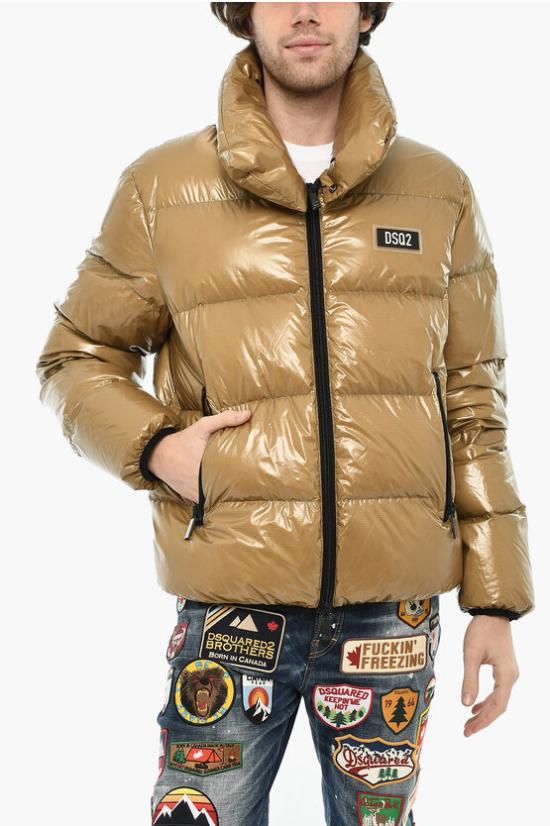  디스퀘어드2 숏패딩 S74AM1533 S54056 132 Brown