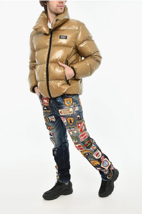  디스퀘어드2 숏패딩 S74AM1533 S54056 132 Brown - DSQUARED2