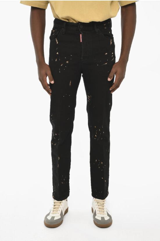  디스퀘어드2 데님 팬츠 S79LA0070 S30564 900 Black