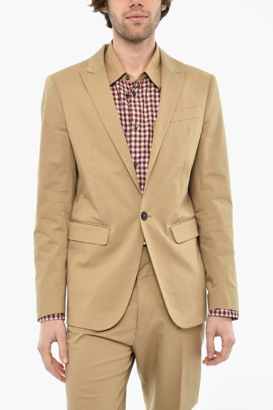  디스퀘어드2 수트 세트 S74FT0472 S78499 123 Beige - DSQUARED2