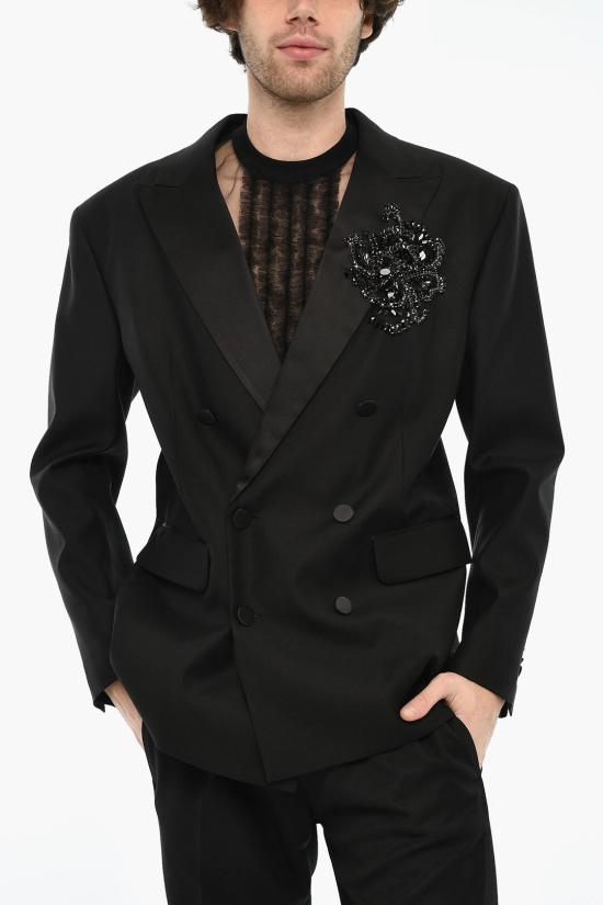  디스퀘어드2 수트 자켓 S74BN1226 S39408 900 Black