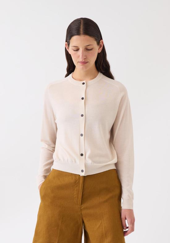  데미리 뉴욕 가디건 데밀리 캐럴라인 슈퍼파인 메리노 울 카디건