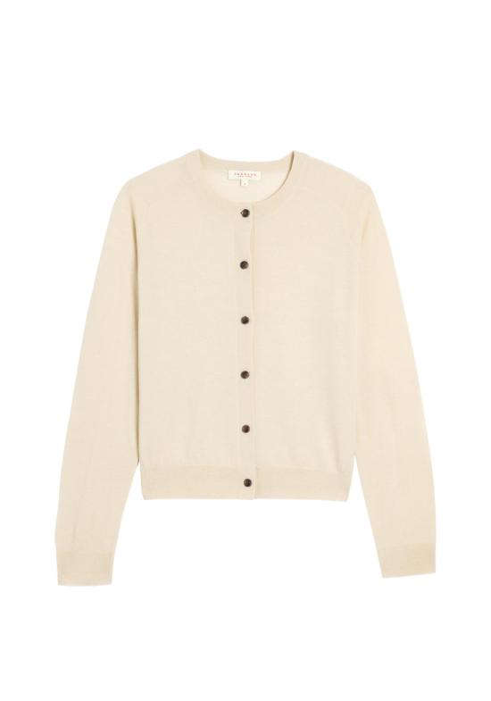  데미리 뉴욕 가디건 데밀리 캐럴라인 슈퍼파인 메리노 울 카디건 - DEMYLEE