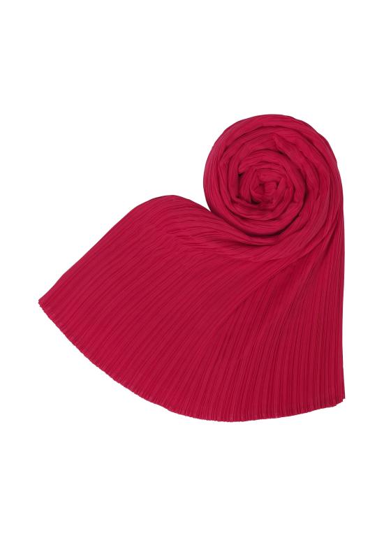 25SS 플리츠플리즈 머플러/스카프 PP56AD42223 CARMINE DOM