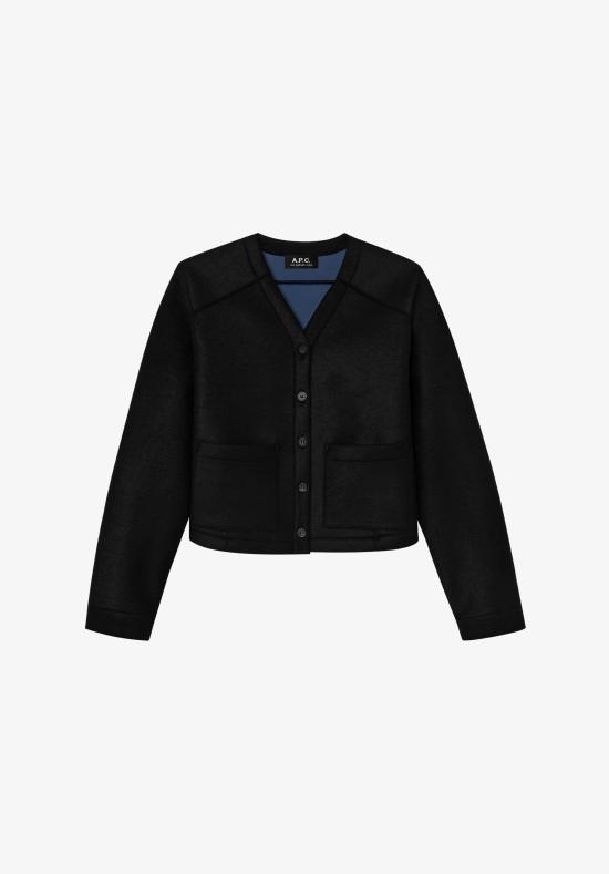  아페쎄 자켓 PSAFU F22311 LZZ BLACK DOM