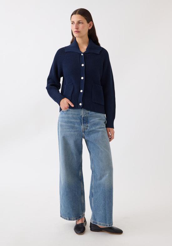  데미리 뉴욕 가디건 데밀리 파커 코튼 카디건 - DEMYLEE