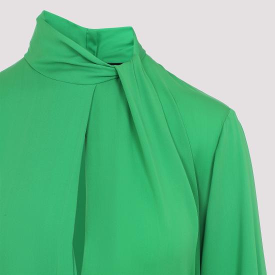 26SS 톰포드 미디 원피스 AB3639 FAX1507 GCR GREEN CLOVER - TOMFORD