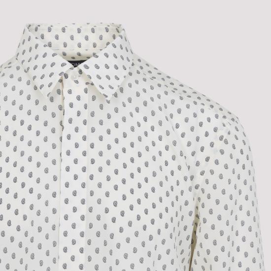 26SS 톰포드 긴팔 셔츠 HRN004 FMS082 WUC WHITE BLUE - TOMFORD