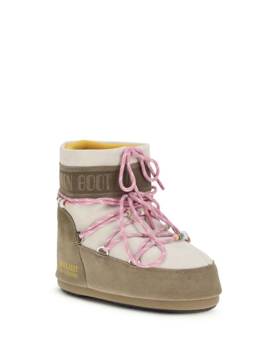 26SS 문부츠 아이콘 나일론 로우 부츠 80D1409730 BL43 MULTICOLOUR - MOON BOOT