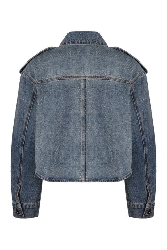 26SS 셀프 포트레이트 데님 자켓 RS26814TBL BLUE Navy - SELF PORTRAIT