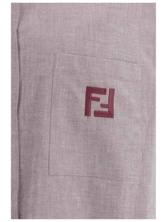 26SS 펜디 긴팔 셔츠 FS1296AVZD F0HM6 BORDEAUX - FENDI