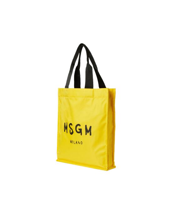  엠에스지엠 토트백 3440MZ46 638 yellow 06 GIALLO - MSGM