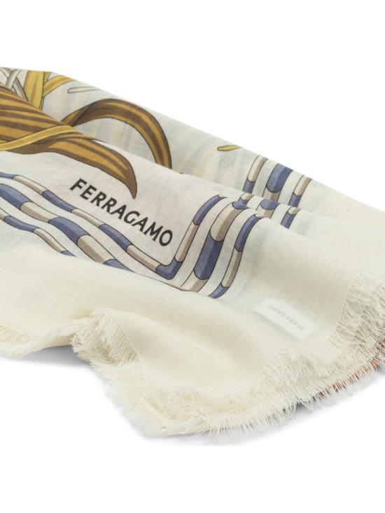 26SS 살바토레 페라가모 머플러/스카프 0790816 Black - SALVATORE FERRAGAMO