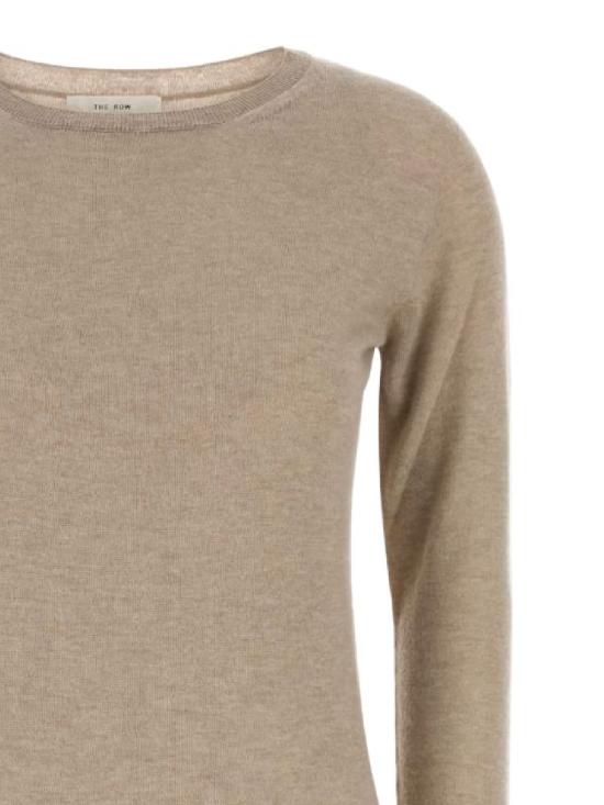 25SS 더로우 긴팔 티셔츠 8795 Y751BEL Beige melange - THE ROW