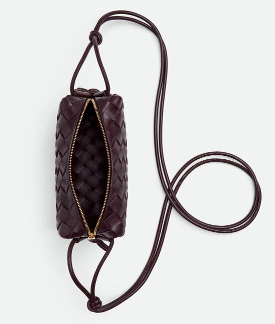 26SS 보테가베네타 미니 루프 카메라 백 723547V1G112262 Bordeaux - BOTTEGA VENETA