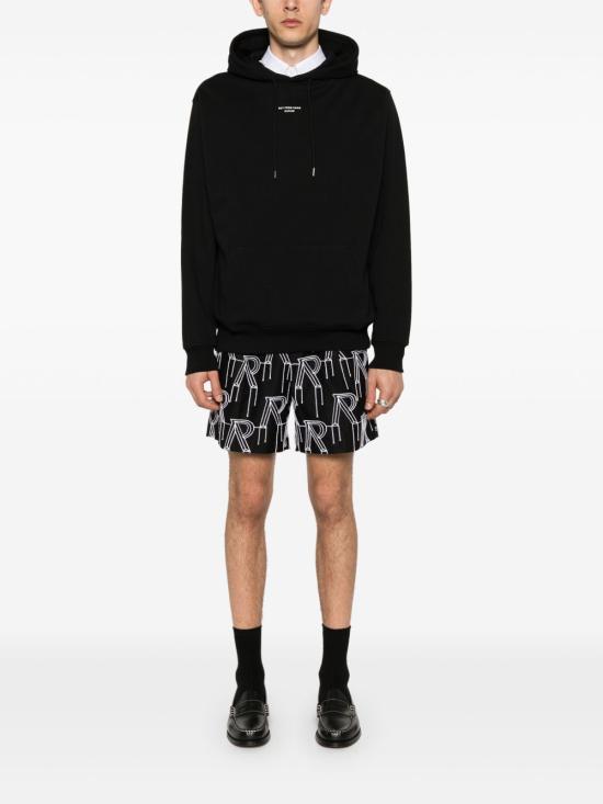 26SS 드롤드무슈 후드 티셔츠 PERMHO161CO127 BL Black - DROLE DE MONSIEUR