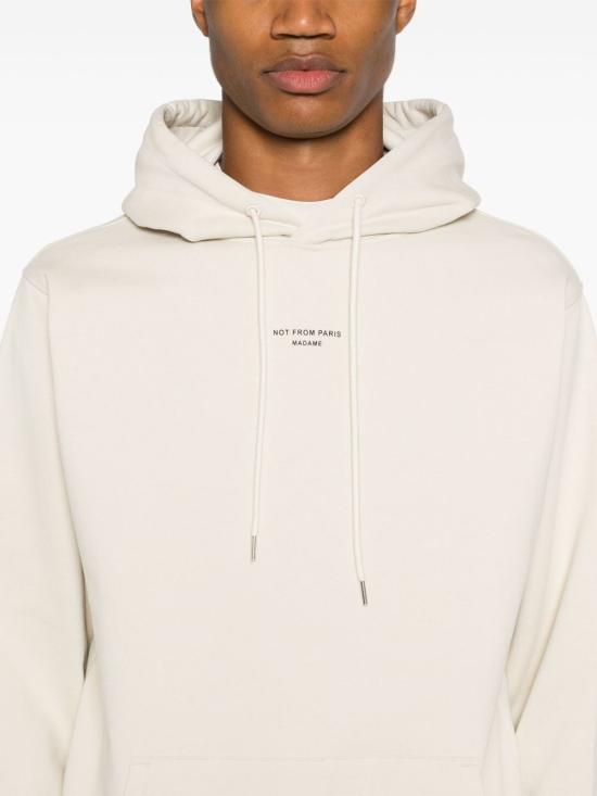 26SS 드롤드무슈 긴팔 티셔츠 PERMHO161CO127 MT Beige - DROLE DE MONSIEUR