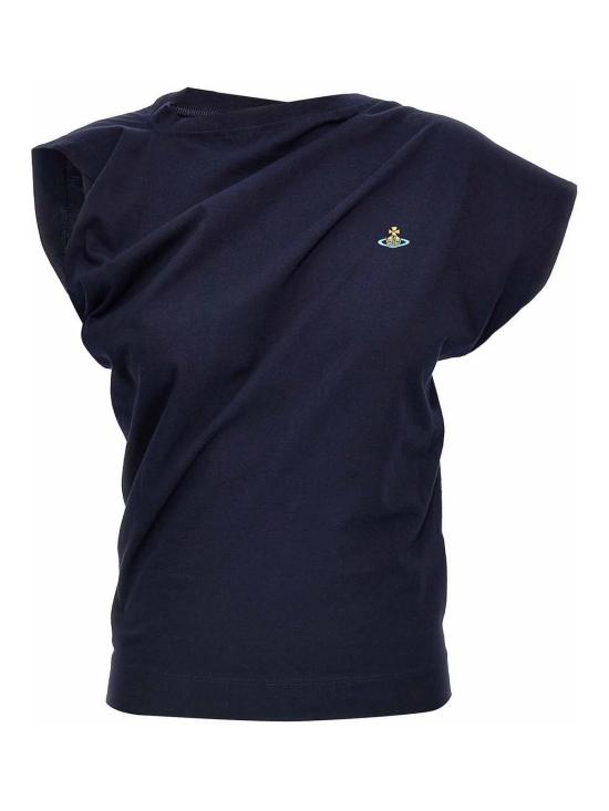  비비안웨스트우드 민소매 티셔츠 1504000AJ001MK410 Blue