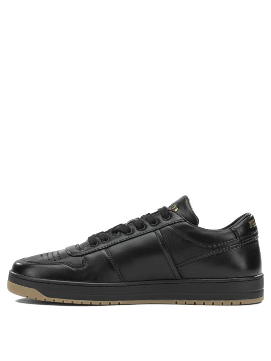 26SS 프라다 다운타운 나파 레더 스니커즈 2EE364038F0633 F D001 Black - PRADA