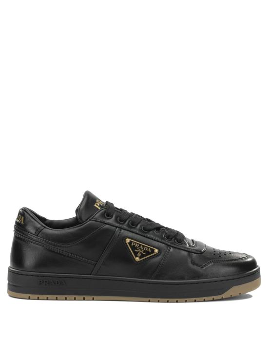 26SS 프라다 다운타운 나파 레더 스니커즈 2EE364038F0633 F D001 Black