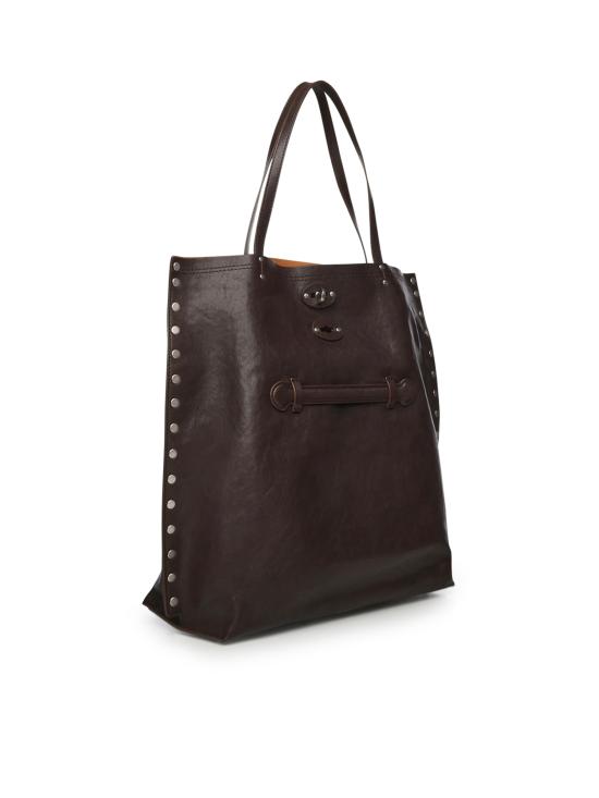 25FW 자넬라토 토트백 068790 2100000Z1153 BROWN CARBONE - ZANELLATO
